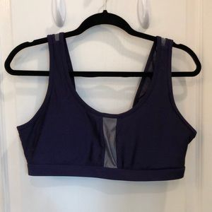 Fabletics Purple L Exercise Bra
